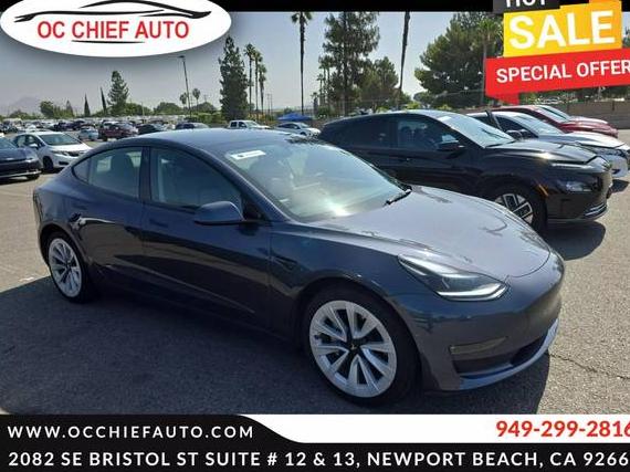 TESLA MODEL 3 2022 5YJ3E1EB1NF339972 image